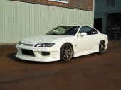 J Blood Nissan Silvia S15 Front Bumper Spoiler (Soft FRP)