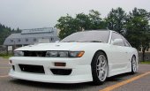 J Blood Nissan Silvia S13 Front Bumper Spoiler (Soft FRP)