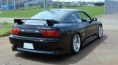 J Blood Nissan 180SX (RPS13) Rear Bumper Spoiler (Soft FRP) (Zenki, Chuki and Kouki)