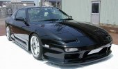 J Blood Nissan 180SX (RPS13) Side Steps (FRP) (Zenki, Chuki and Kouki)