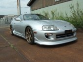 J Blood Toyota Supra (JZA80) Front Lip Spoiler (FRP) (with Under Panel, Zenki and Kouki)
