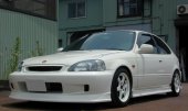 J Blood Honda Civic Type R (EK9) Kouki Front Bumper Spoiler (Soft FRP) (Kouki, EK 3 Door)