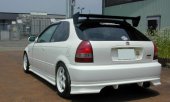 J Blood Honda Civic Type R (EK9) Kouki Rear Bumper Spoiler (Soft FRP) (Zenki and Kouki, EK 3 Door)
