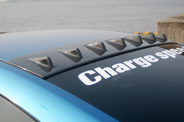 CHARGESPEED Nissan Skyline Coupe (CPV35) Roof Fin (Carbon) 2