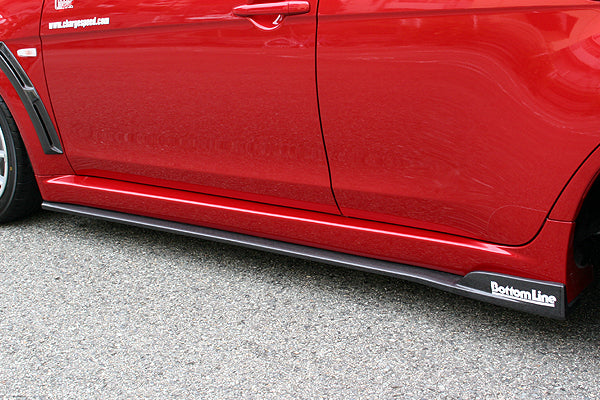 CHARGESPEED Mitsubishi Lancer Evolution X (CZ4A) Side Bottom Line TYPE-2 Zenki