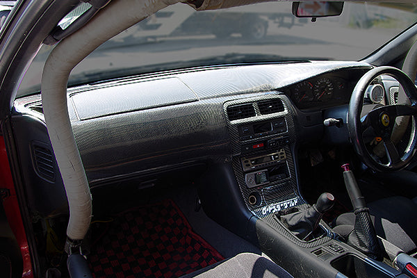 CHARGESPEED Nissan Silvia S14 Airbag Cover (Carbon) 2