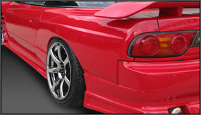 G Corporation Nissan 180SX (RPS13) Rear Wide Fenders (+50mm)
