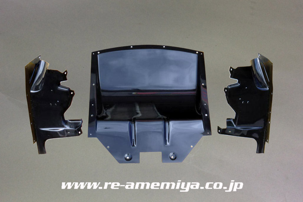 RE Amemiya RX-8 Front Under Sweep Side Panel Set