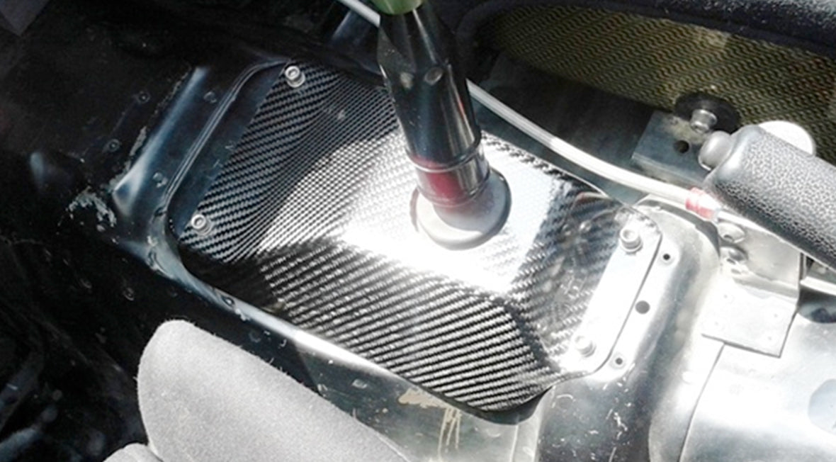 Crystal Body Yokohama Toyota Corolla Levin / Trueno (AE86) 6-Speed Dry Carbon Shift Cover