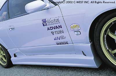 C-WEST Nissan Silvia S15 Side Steps (PFRP) 2