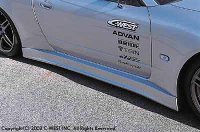 C-WEST Nissan Silvia S15 GT Side Steps (GT Type)