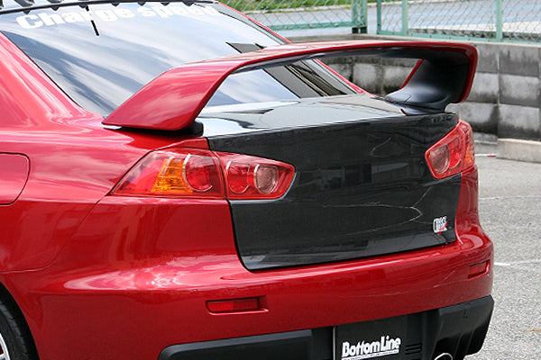 CHARGESPEED Mitsubishi Lancer Evolution X (CZ4A) Trunk Lid (Carbon) 8
