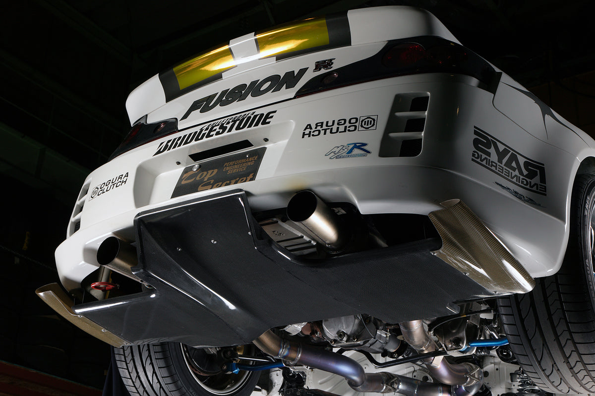 Top Secret V35 Rear Under Diffuser