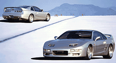 D.speed Nissan Fairlady Z (Z32) Front Bumper Spoiler