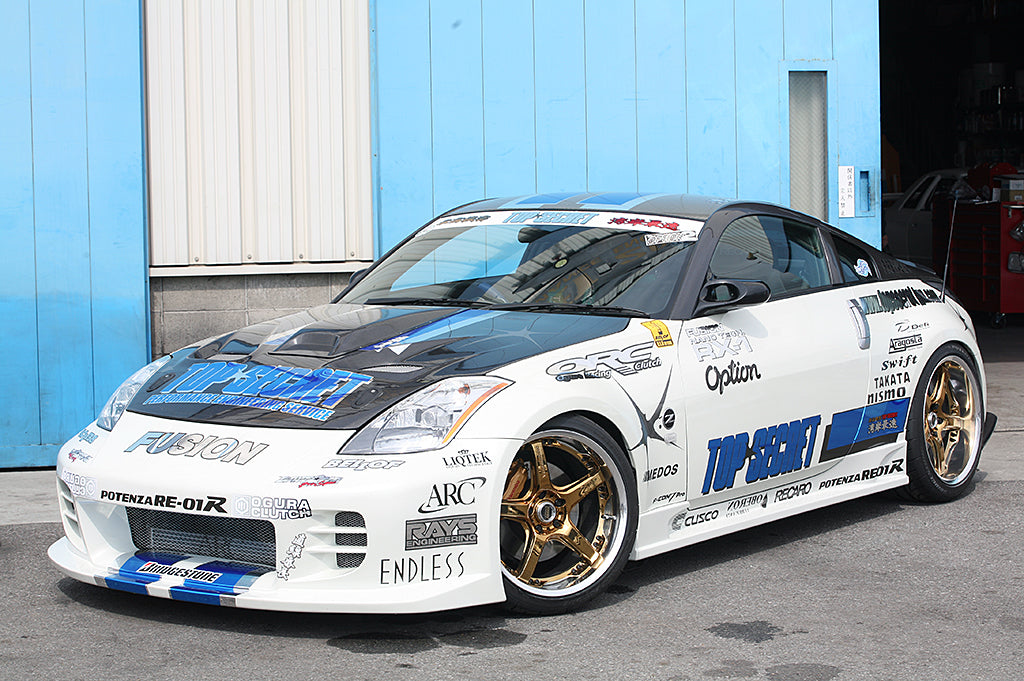 Top Secret Z33 G-FORCE Front Bumper TYPE 2 (Long Nose)