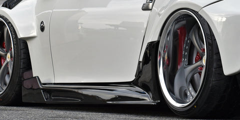 M Sports Nissan Fairlady Z (370Z / Z34) Wide Body T-2 Front Fender Fins
