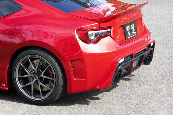 CHARGESPEED Subaru BRZ (ZC6) Series A to D Rear Bumper TYPE-3 for LED。 (FRP)