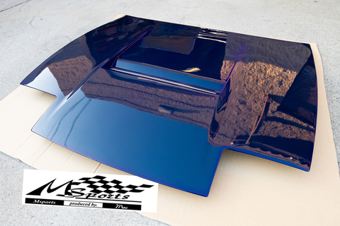 Nissan 180SX M Sports Blue Carbon Hood