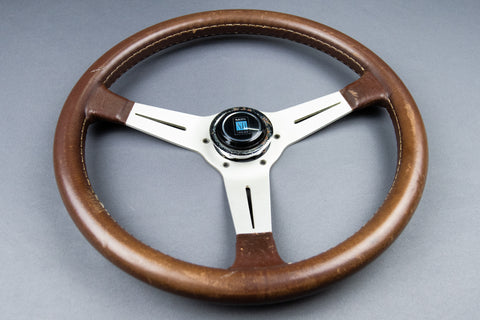 360mm Nardi Classic *Brown Leather*