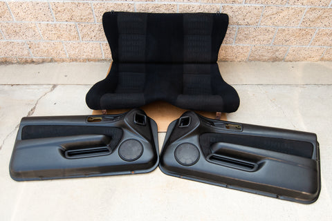 S14 BRIDE Style Rear Seat & Door Panel Set