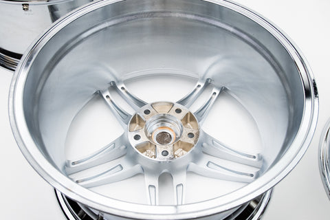 AVS Model 5 18" 9J +40, 8J +45 (5x114.3) *Triple Chrome Plated*