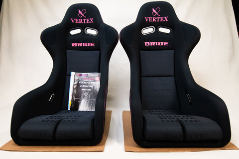 Vertex Bride Zeta III Funky Queen Bucket Seat Pair