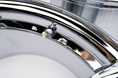 AVS Model 5 18" 10JJ +45, 9JJ +35 (5x114.3) *Triple Chrome Plated*