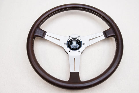 360mm Nardi Classic *Brown Leather*