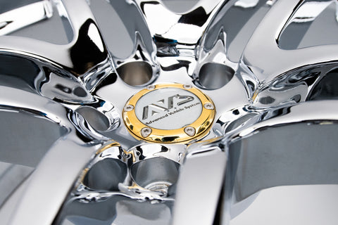 AVS Model 5 18" 9JJ +35, 8JJ +30 (5x114.3) *Triple Chrome Plated*