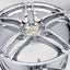 AVS Model 5 18" 9JJ +35, 8JJ +30 (5x114.3) *Triple Chrome Plated*