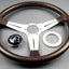 390mm Nardi Classic *Brown Leather*